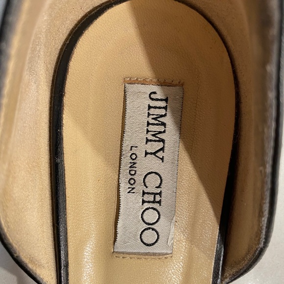 Like NEW Jimmy Choo leather flats with grommets 8 - Picture 6 of 10